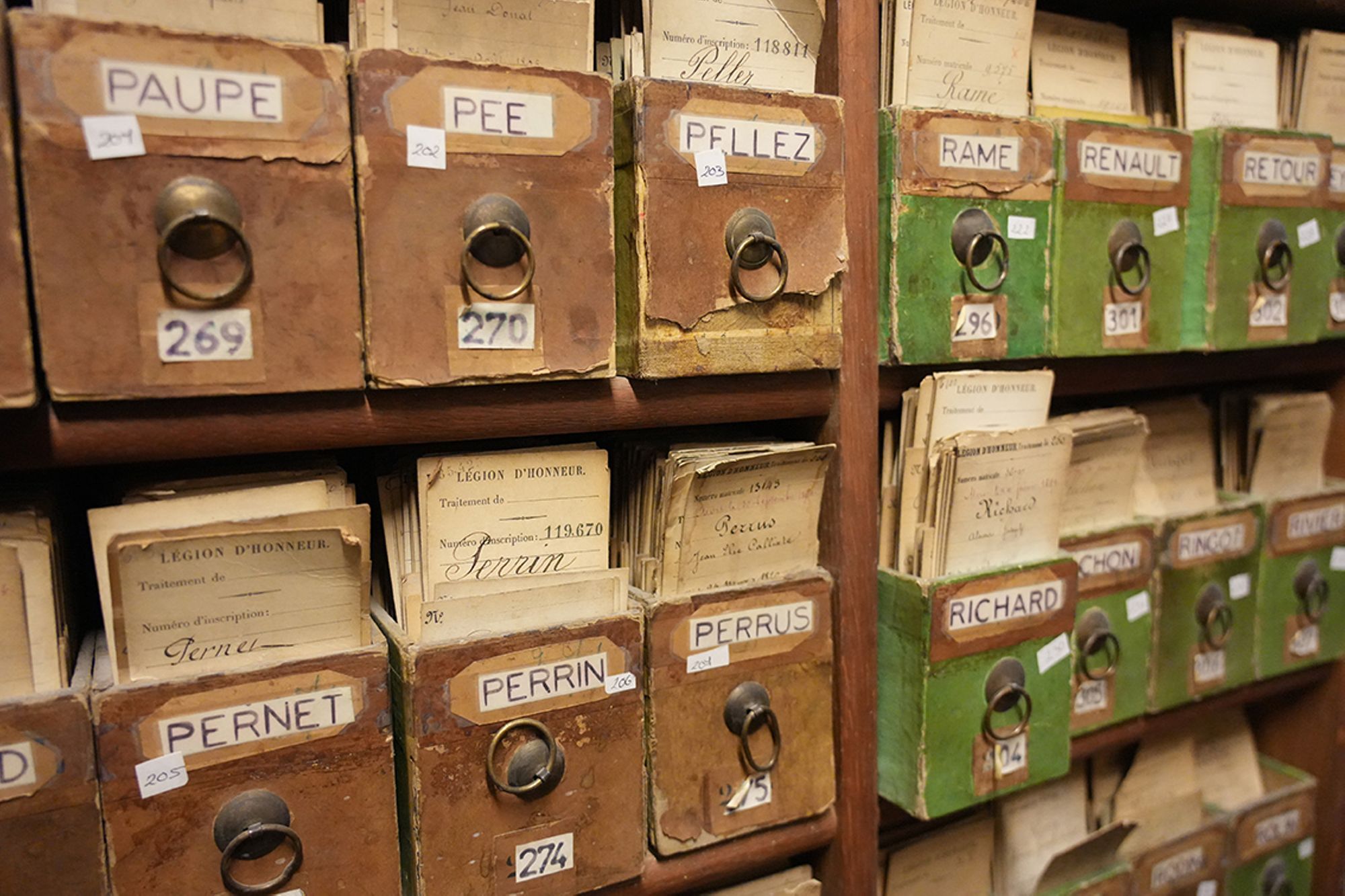 Liste unique des décorés