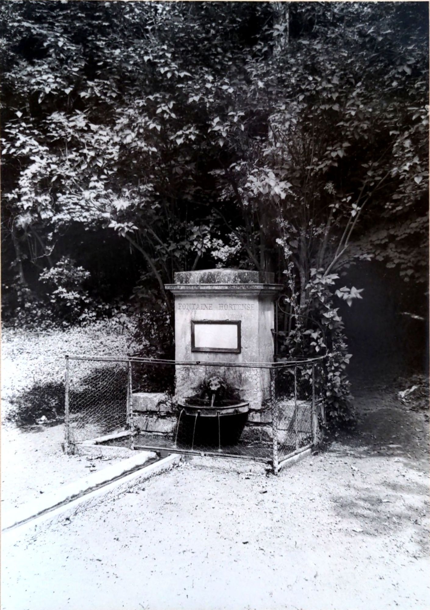 Photographie de la Fontaine Hortense