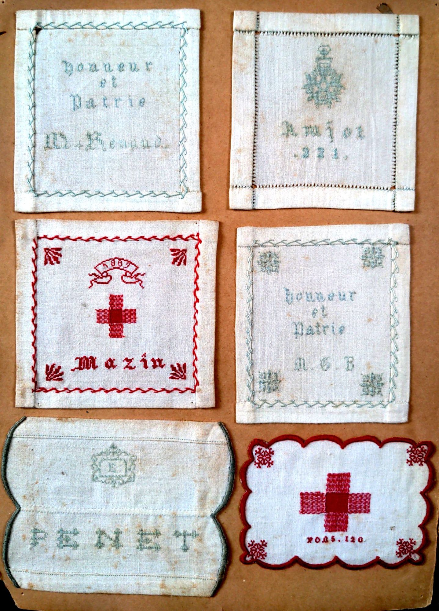 Programme de couture pour l'année scolaire 1888-1889 en classe aurore (4ᵉ classe)