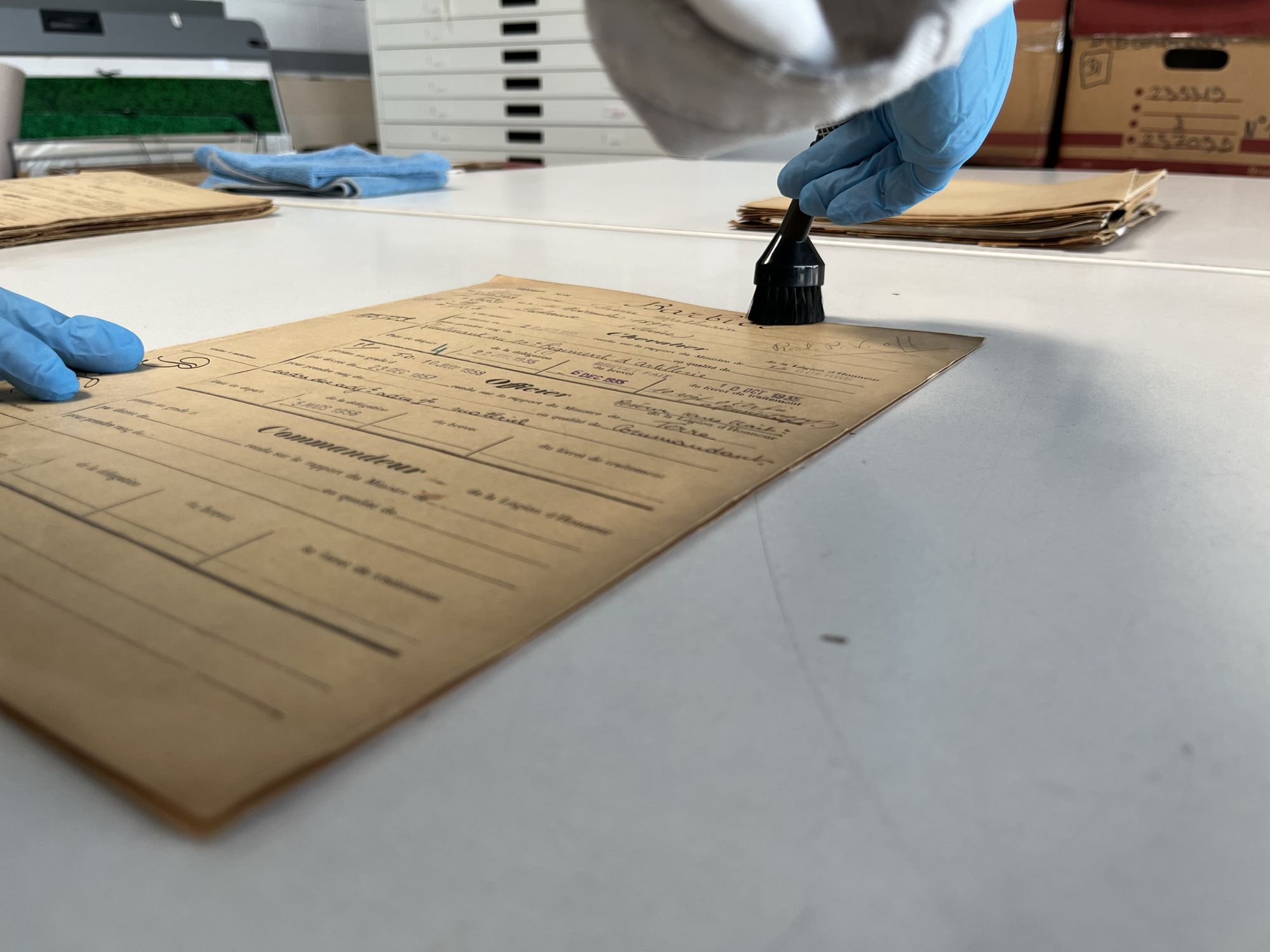 La gestion des archives