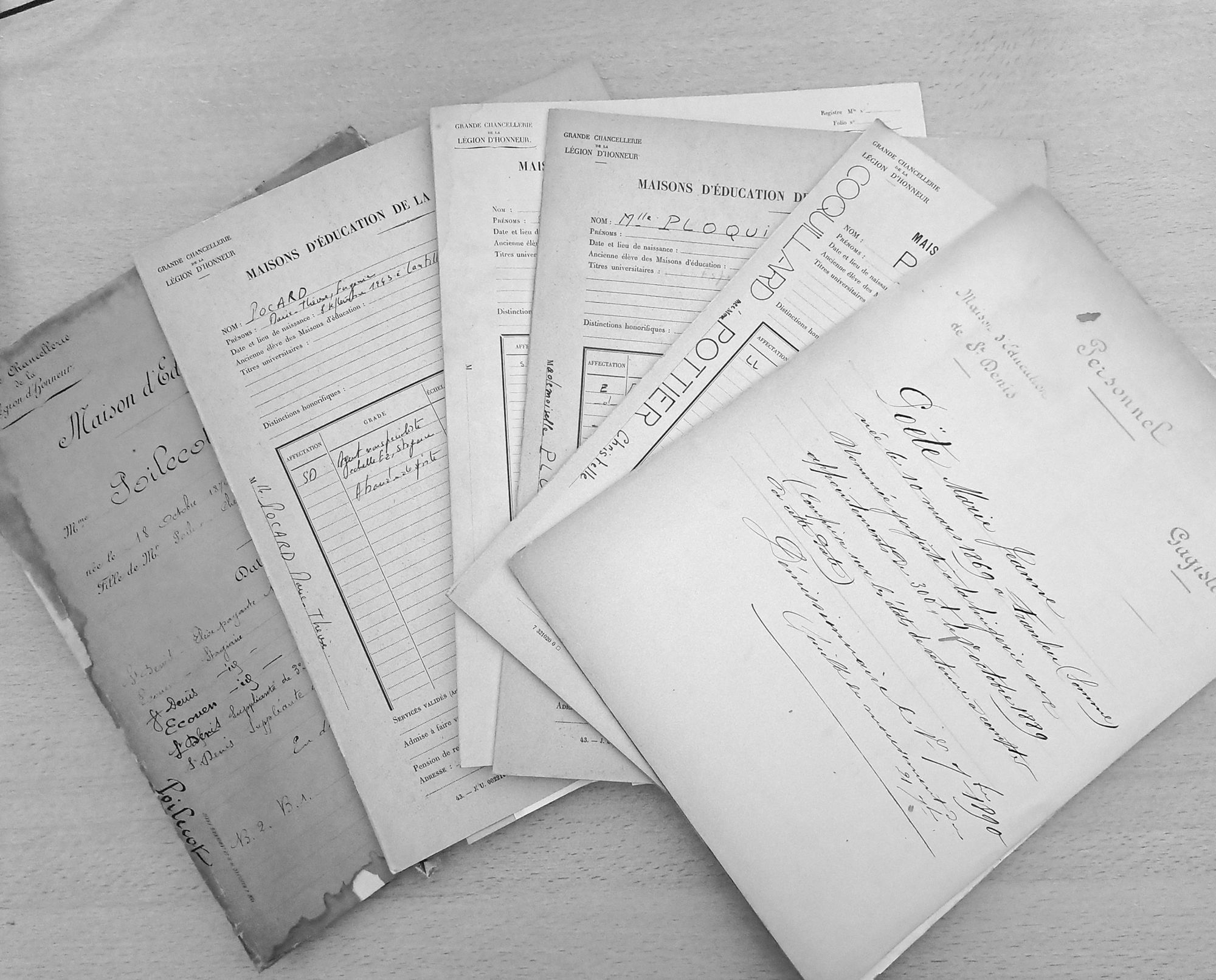 Dossiers de personnels